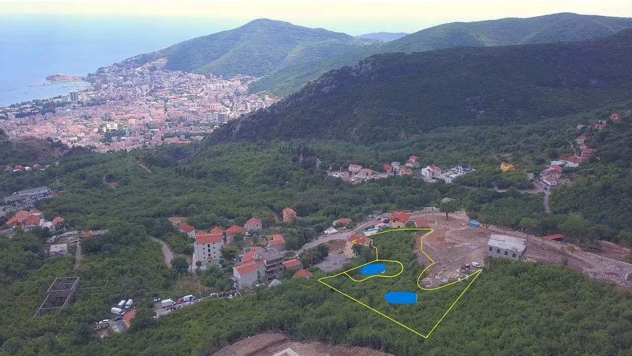 Prodaja, plac, 5791m², Budva, Crna Gora