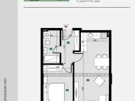 Sale, one bedroom apartment, 53m², Čeluga, Bar - image 1