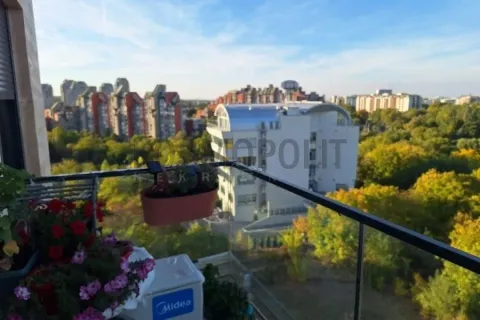 Pogled sa terase na okolne zgrade i zelenilo. - image 13