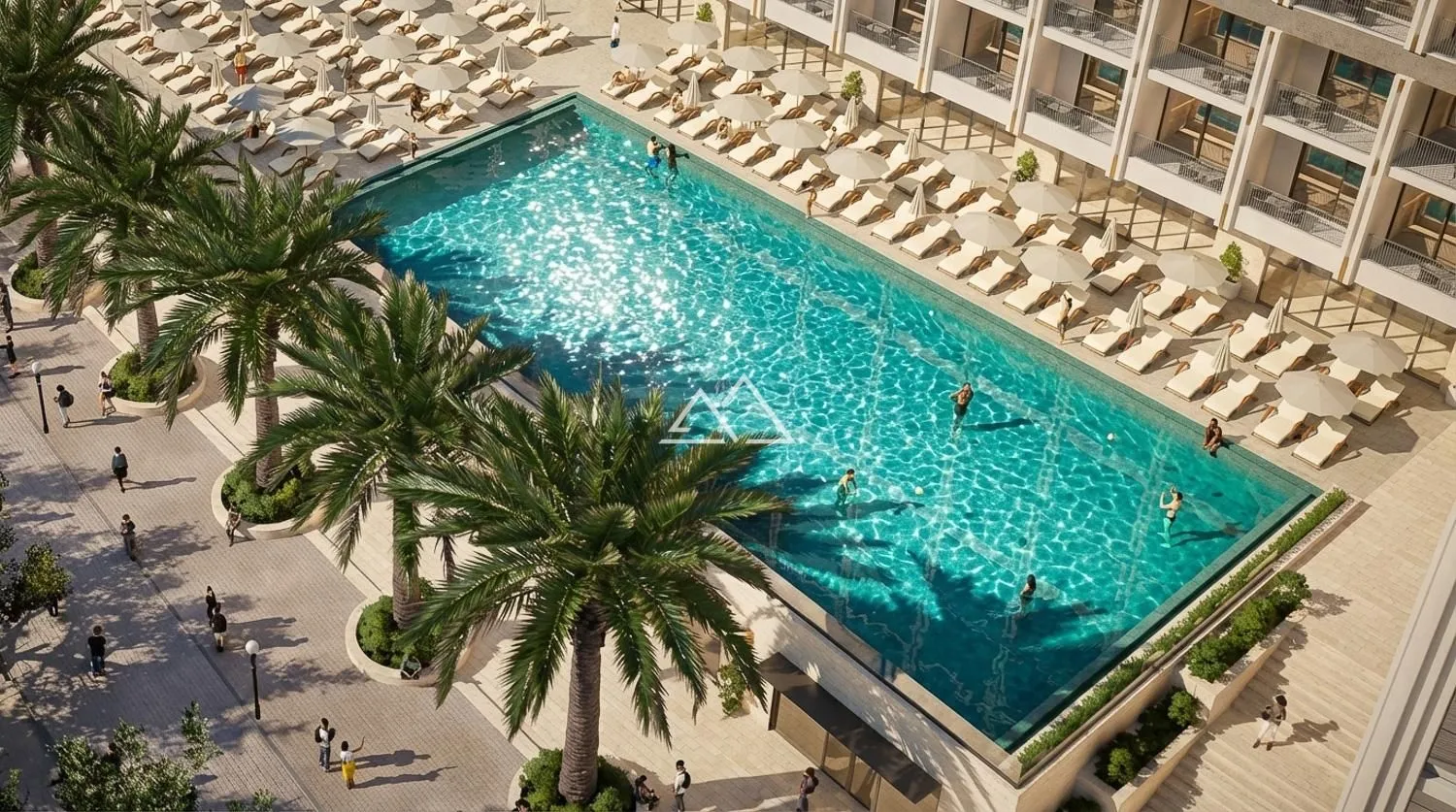 Prodaja, jednosoban stan, 56m², Bečići, Budva