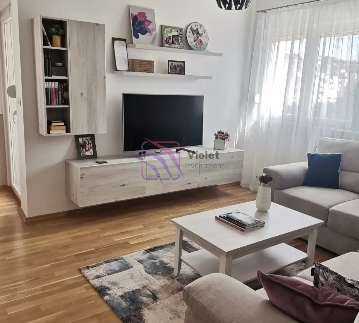 Izdavanje, jednosoban stan, 50m², Blok 9, Podgorica