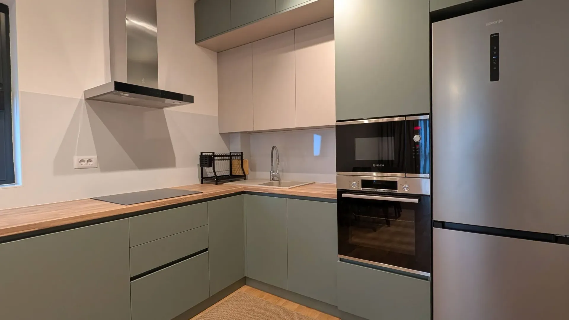 Rent, three bedroom apartment, 58m², Bečići, Budva