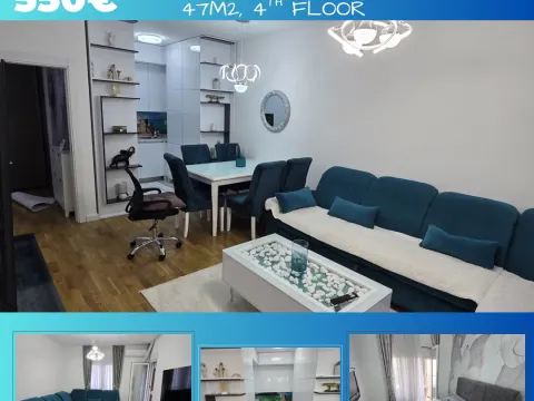 Izdavanje, jednosoban stan, 47m², Zabjelo, Podgorica - image 1