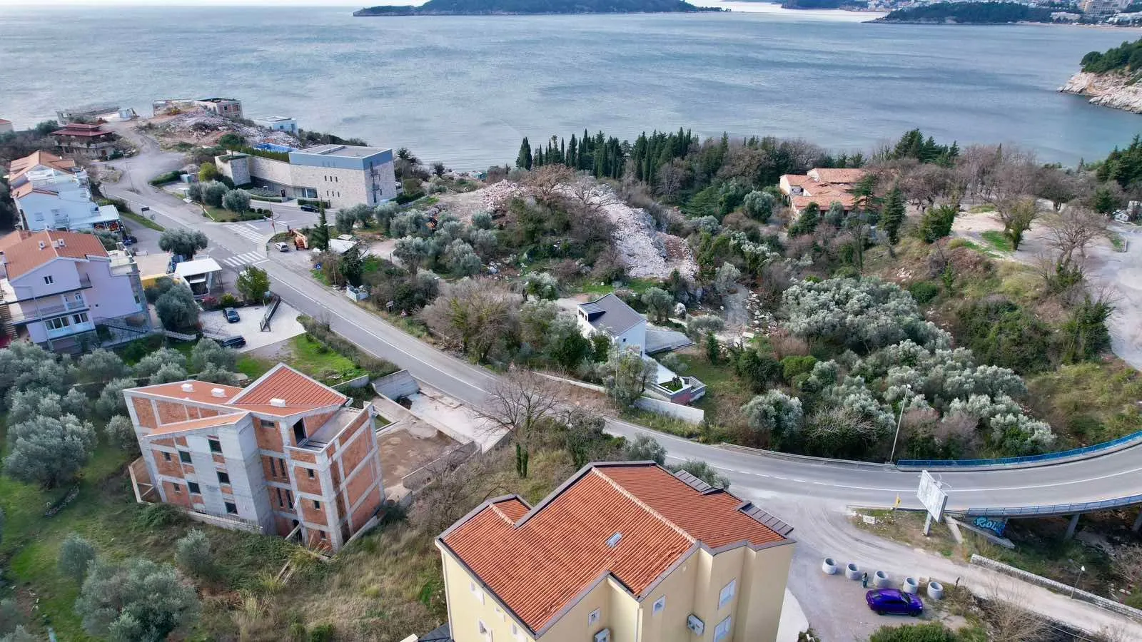 Prodaja, plac, 808m², Kamenovo, Budva