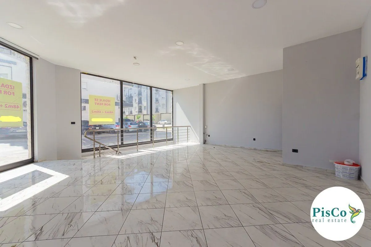 Izdavanje, poslovni prostor, 114m², Nova Dalmatinska, Podgorica