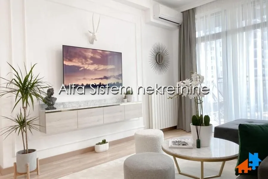 Rent, two bedroom apartment, 56m², Savski Venac, Beograd
