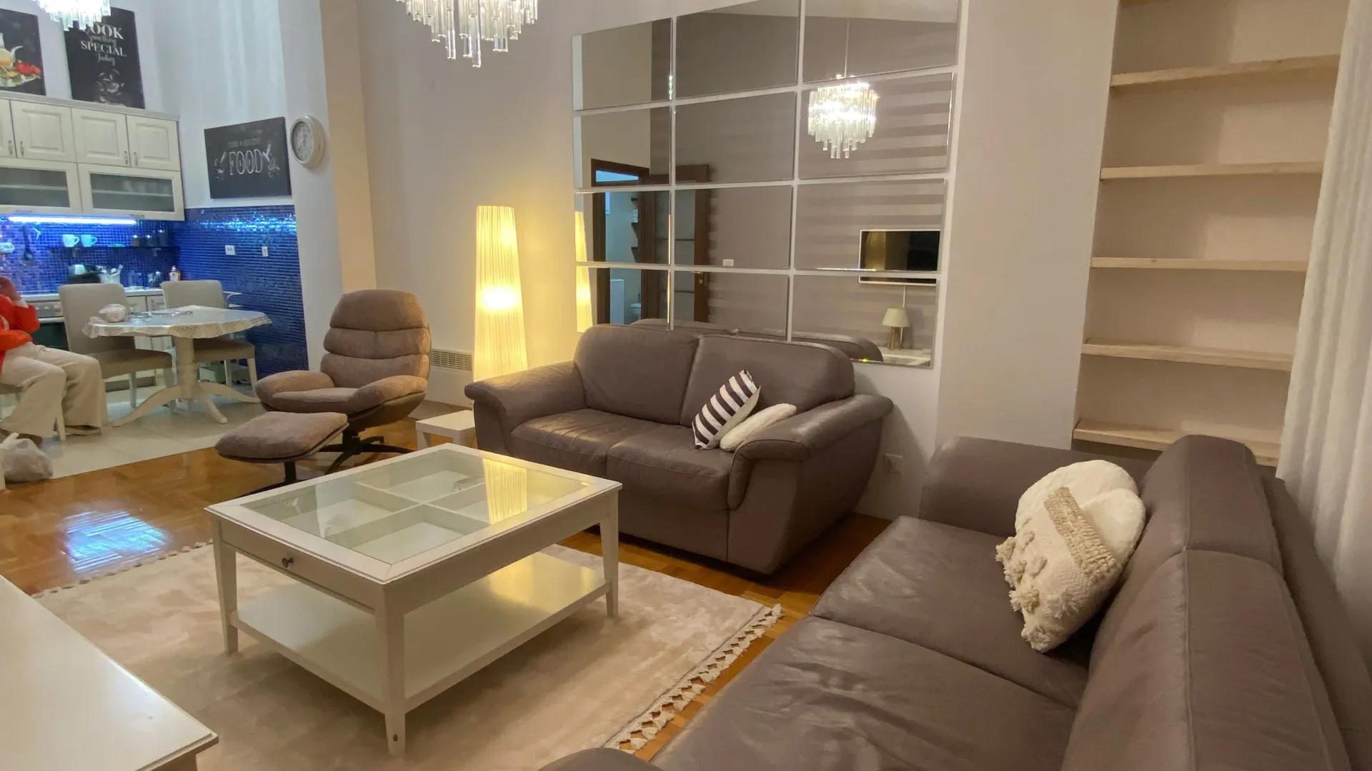 Rent, one bedroom apartment, 52m², City Kvart, Podgorica