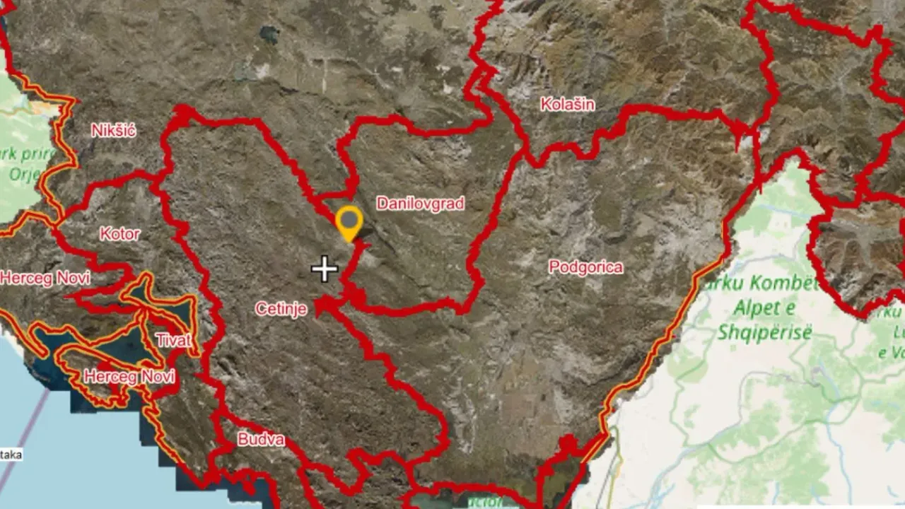 Sale, land lot, 1158761m², Markovina, Cetinje