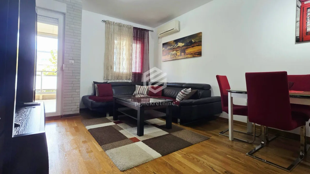 Rent, one bedroom apartment, 45m², City Kvart, Podgorica