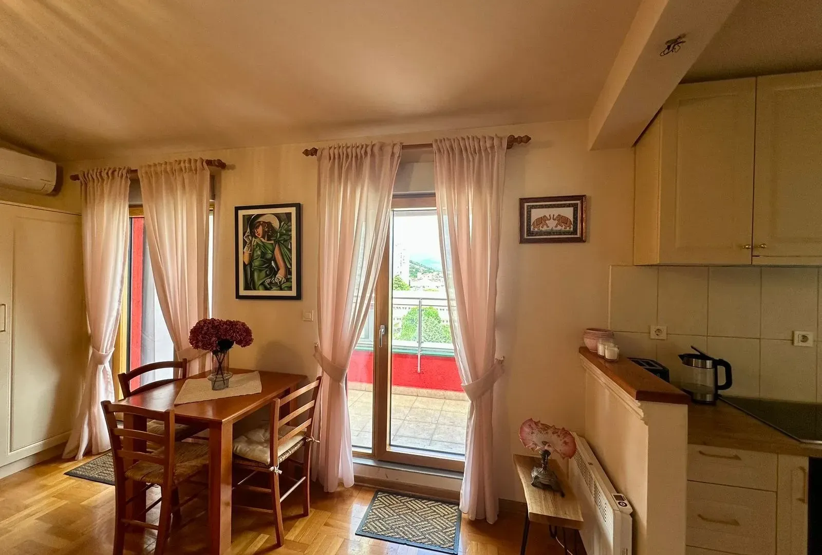 Rent, one bedroom apartment, 37m², Preko Morače, Podgorica