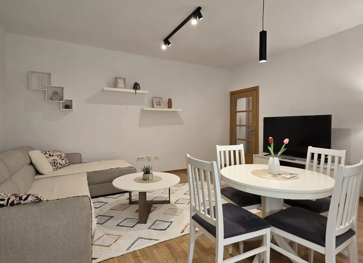 Rent, one bedroom apartment, 46m², Nova Dalmatinska, Podgorica