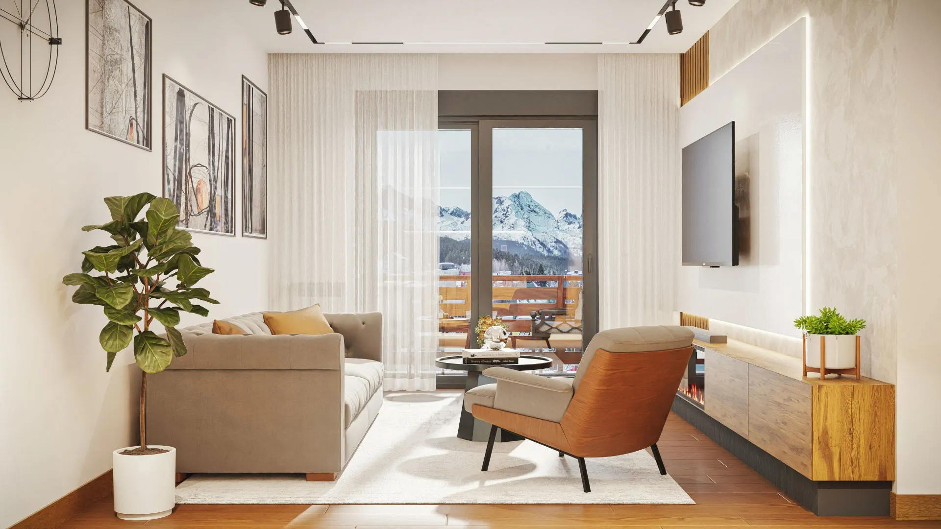 Sale, two bedroom apartment, 48m², Centar, Žabljak
