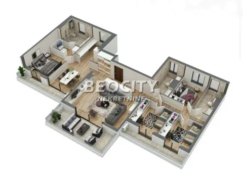 Sale, apartment, 166m², Trošarina, Voždovac Sve Podlokacije