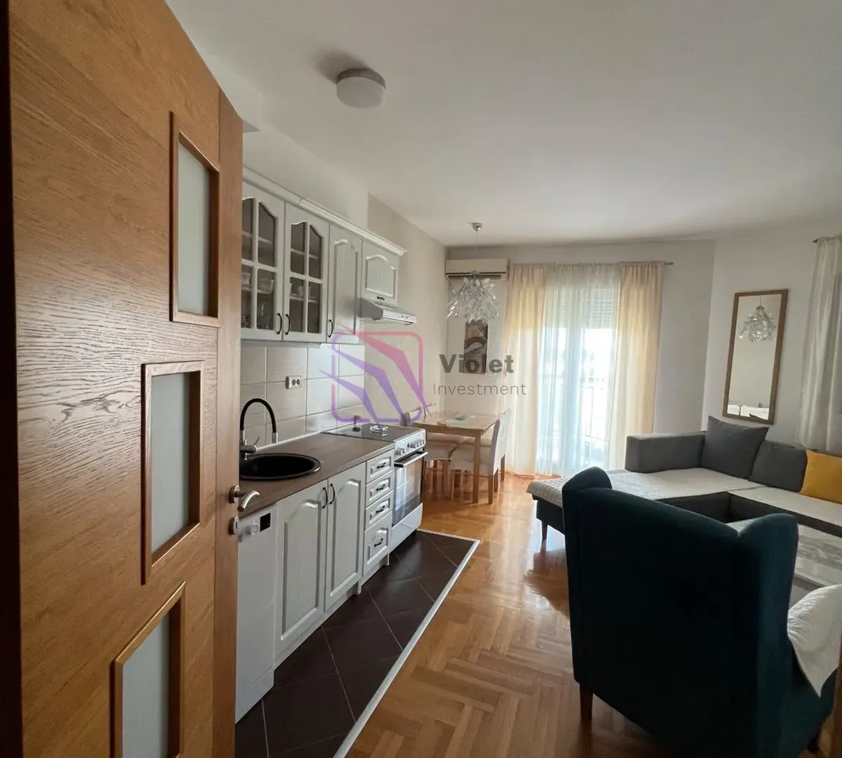 Rent, one bedroom apartment, 45m², Stari Aerodrom, Podgorica