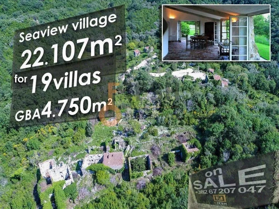 Prodaja, plac, 22107m², Budva, Crna Gora