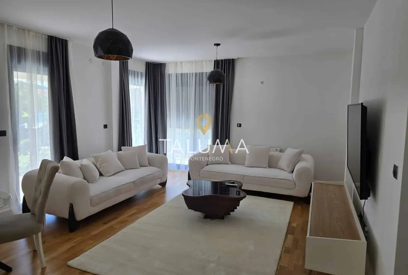 Rent, two bedroom apartment, 100m², Blok 9, Podgorica