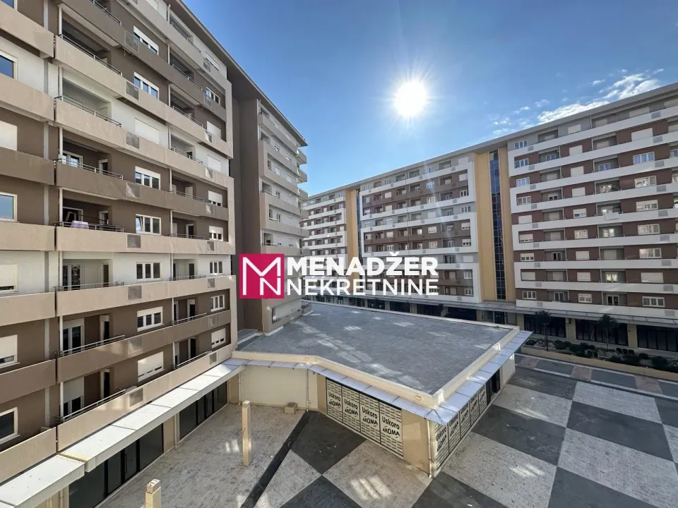 Rent, one bedroom apartment, 49m², Central Point, Podgorica