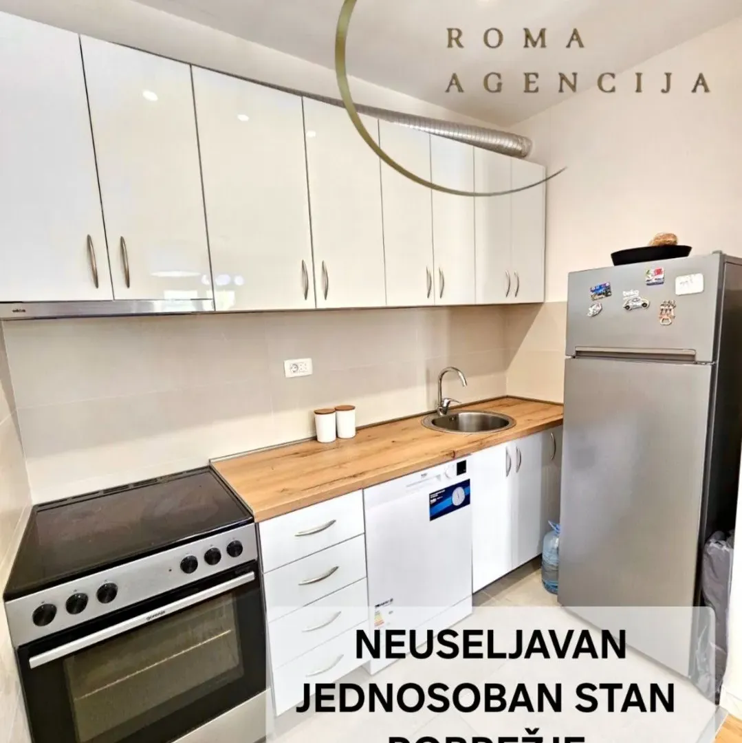 Izdavanje, jednosoban stan, 40m², Pobrežje, Podgorica