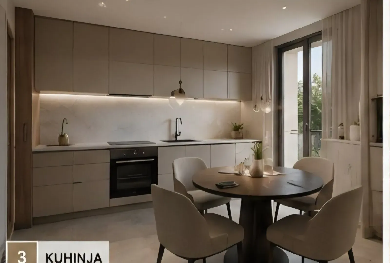 Sale, two bedroom apartment, 62m², Budva, Crna Gora