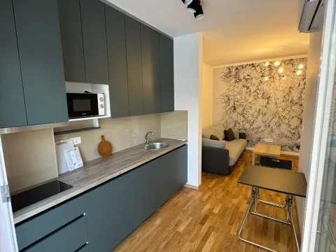 Izdavanje, jednosoban stan, 37m², Bečići, Budva