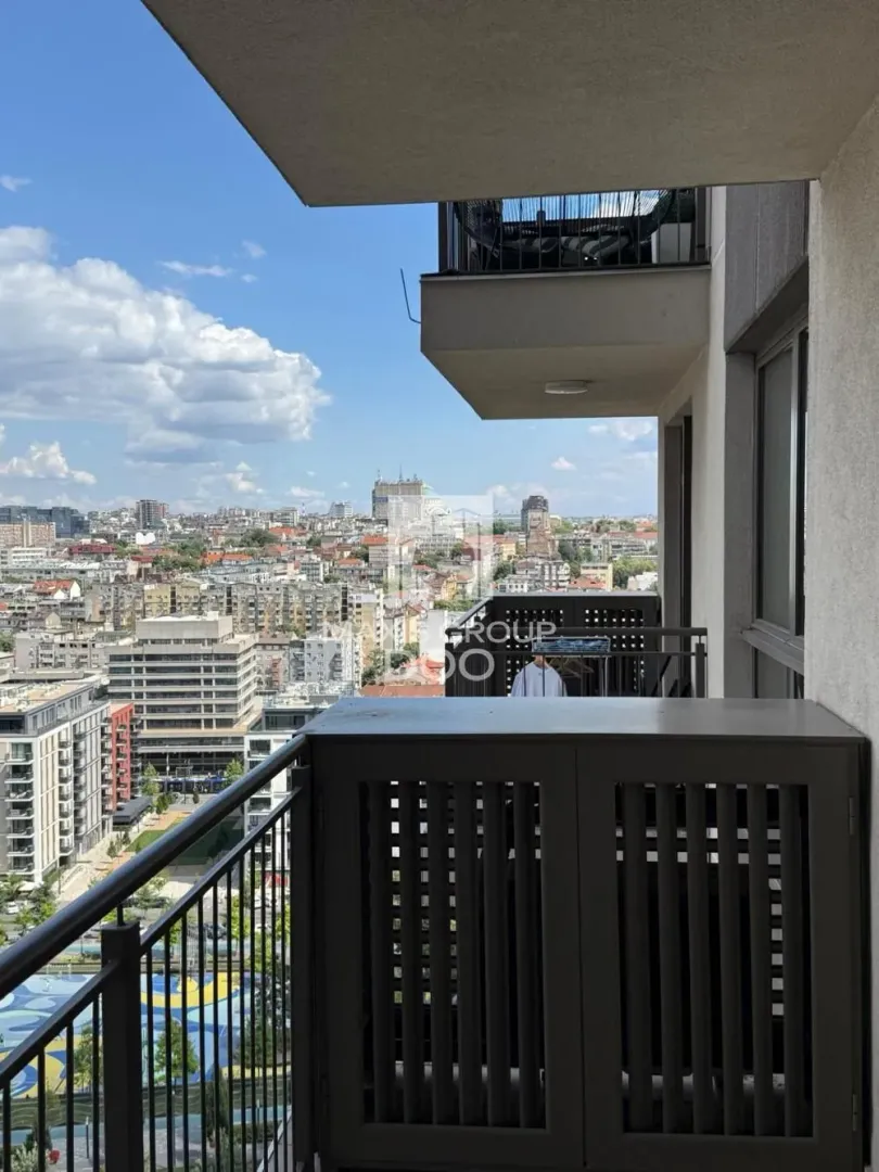 Rent, two bedroom apartment, 56m², Savski Venac, Beograd