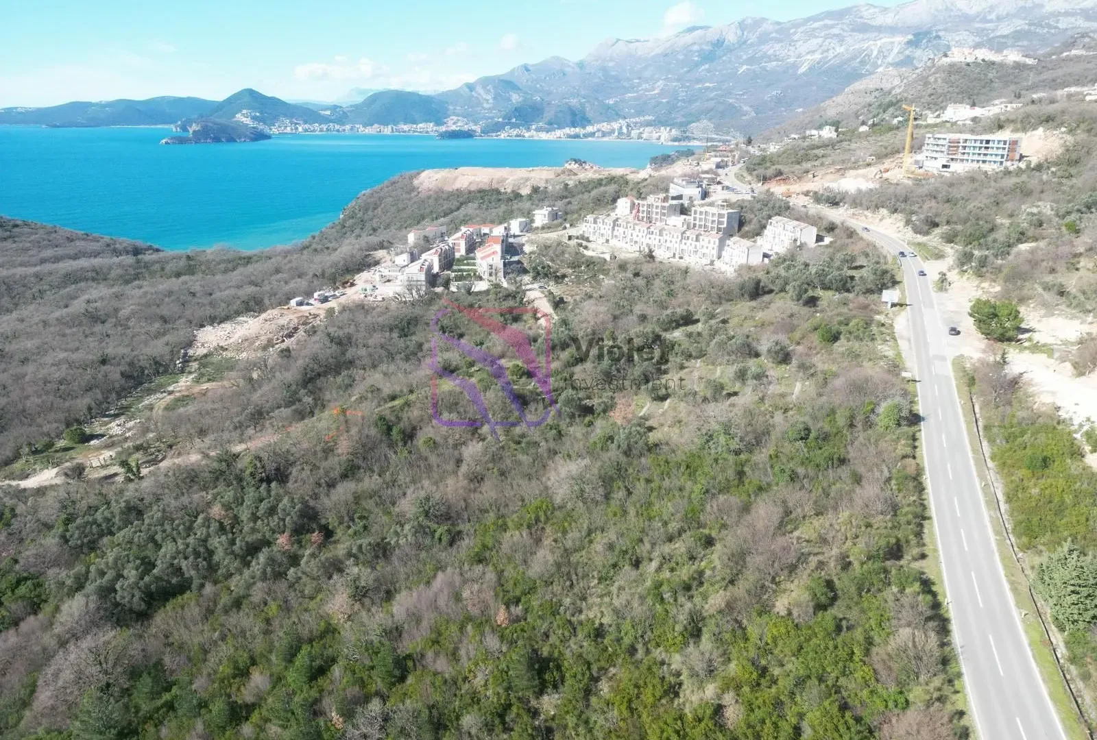 Prodaja, plac, 1739m², Reževići, Budva