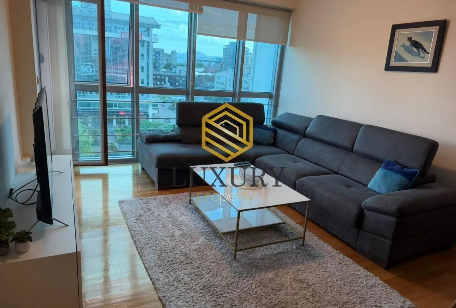 Izdavanje, dvosoban stan, 75m², Preko Morače, Podgorica
