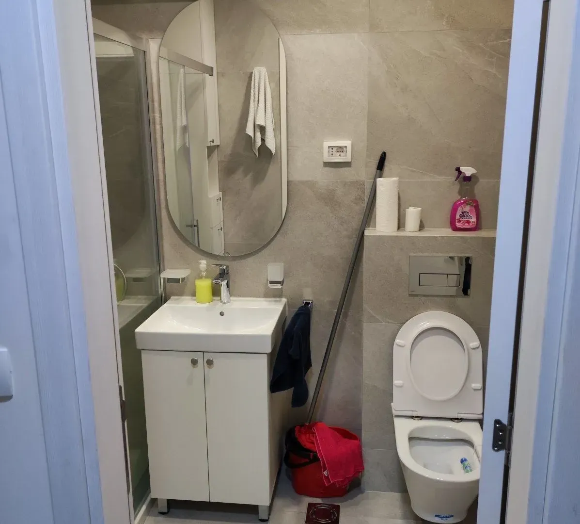 Rent, one bedroom apartment, 47m², Central Point, Podgorica