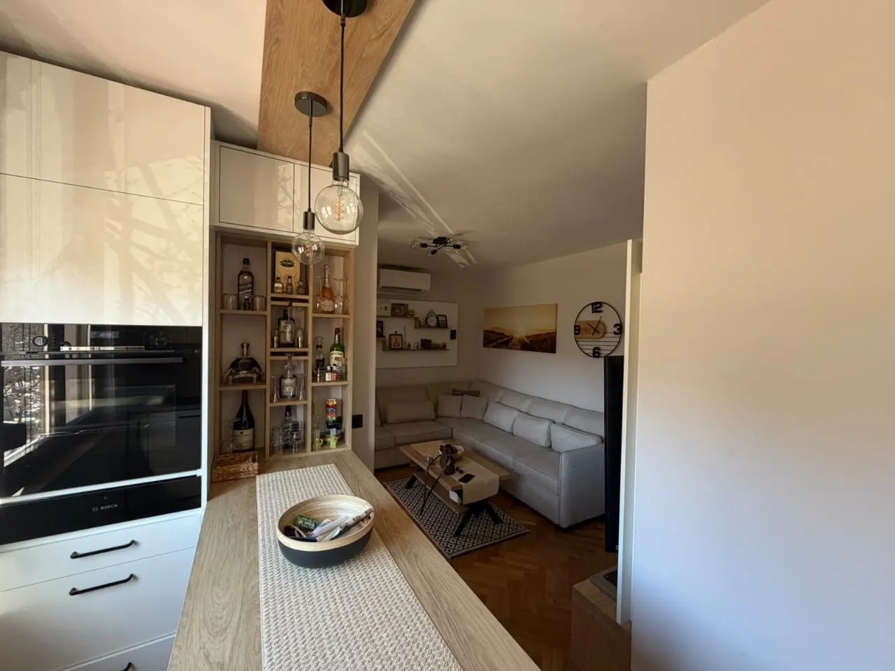 Rent, studio apartment, 30m², Blok 9, Podgorica