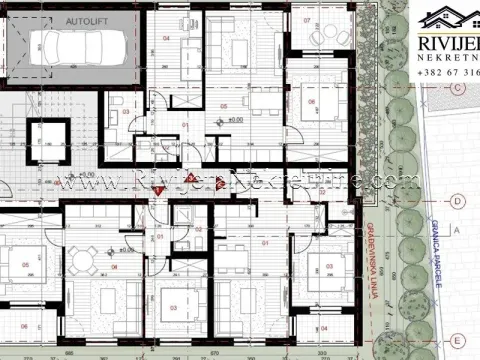 Sale, one bedroom apartment, 56m², Centar, Budva - image 9