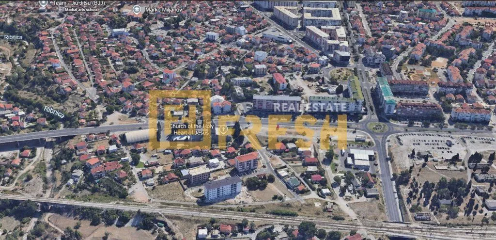 Prodaja, plac, 600m², Stari Aerodrom, Podgorica