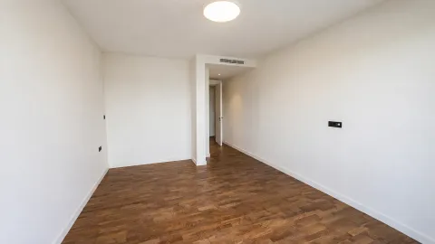 Prazna svijetla soba sa drvenim podom. - image 15