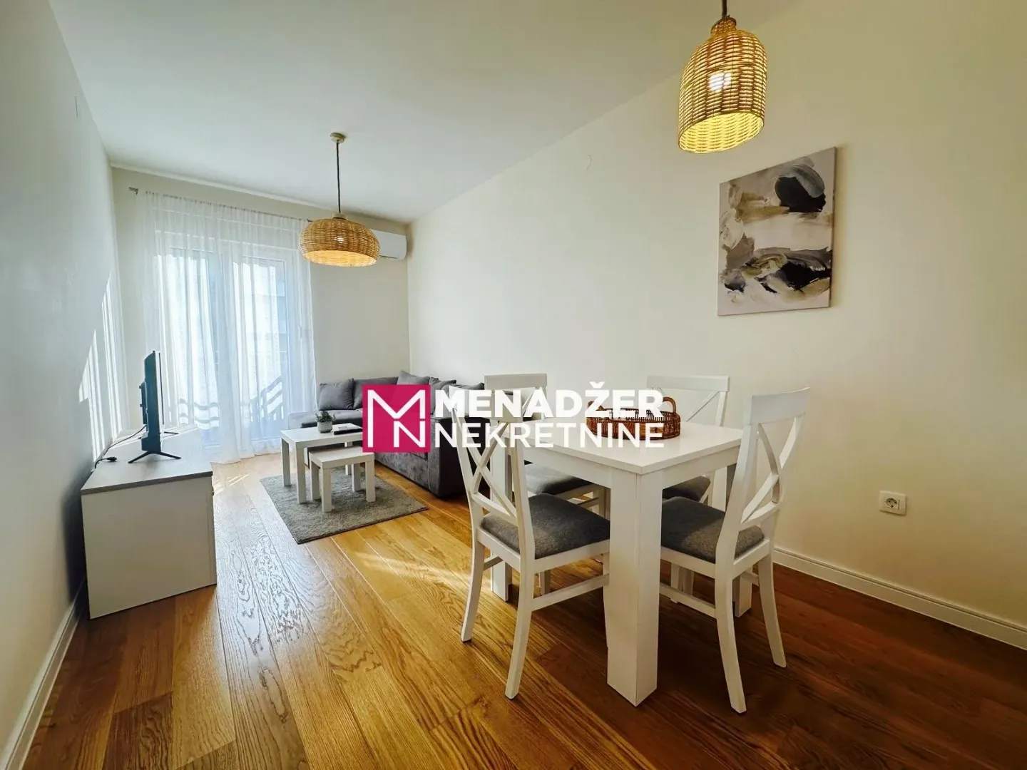Rent, one bedroom apartment, 42m², Central Point, Podgorica