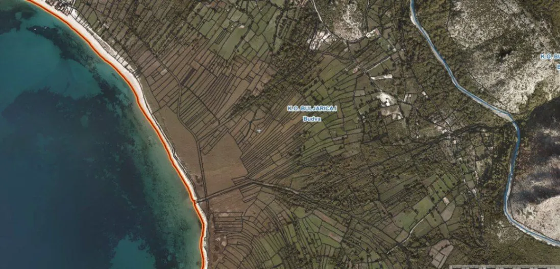 Sale, land lot, 2800m², Buljarica, Budva