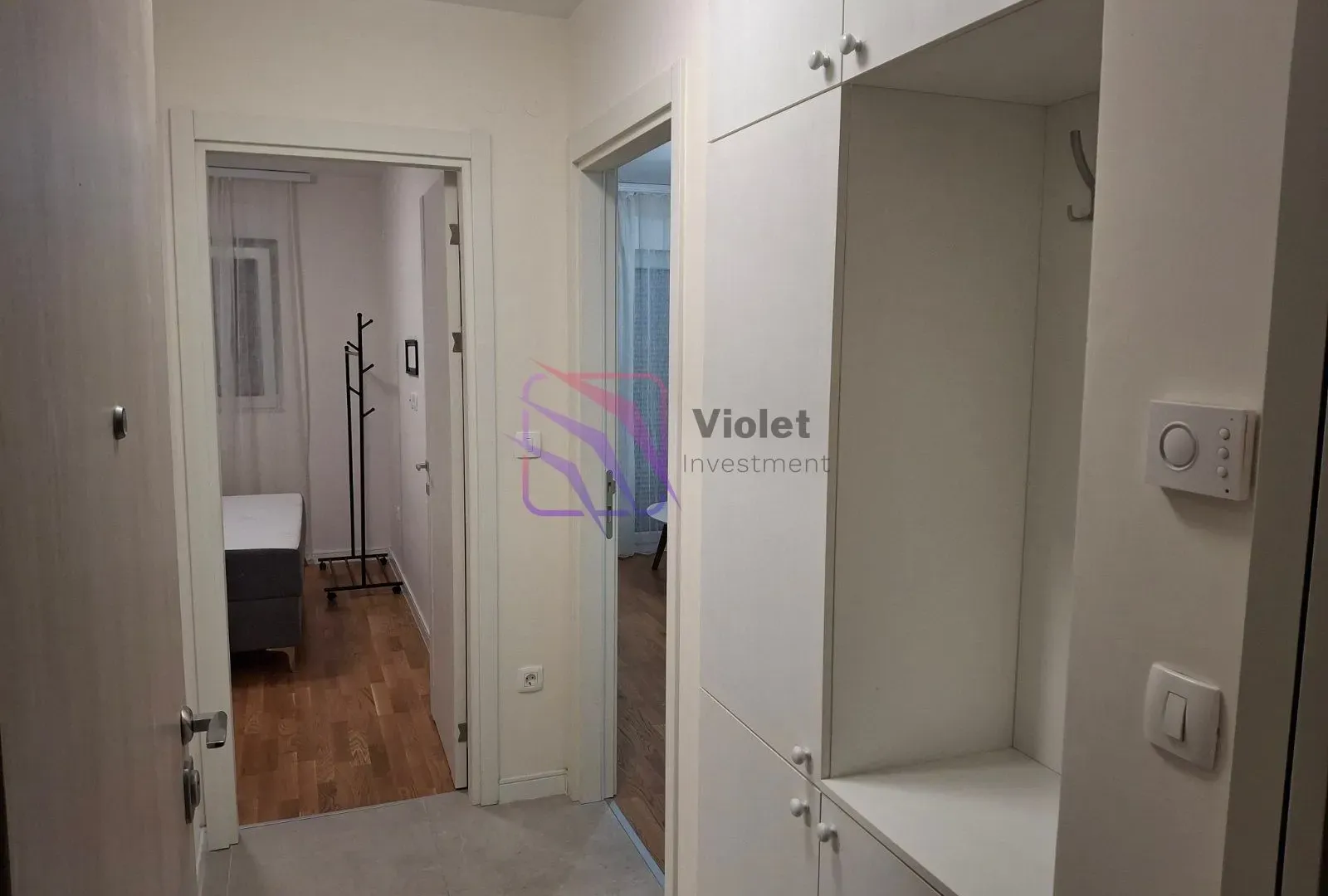 Rent, one bedroom apartment, 40m², Pobrežje, Podgorica