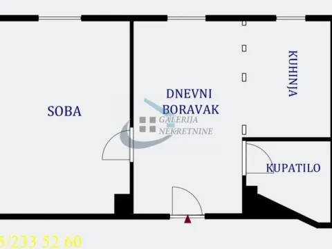 Prodaja, dvosoban stan, 37m², Đeram Pijaca, Beograd - image 5