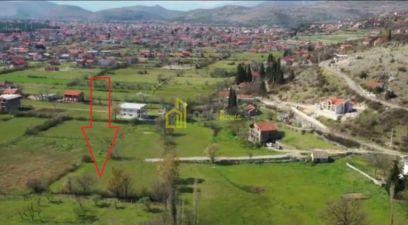 Prodaja, plac, 641m², Doljani, Podgorica