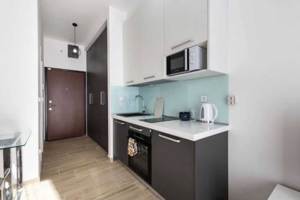 Daily-rent, studio apartment, 28m², Bečići, Budva
