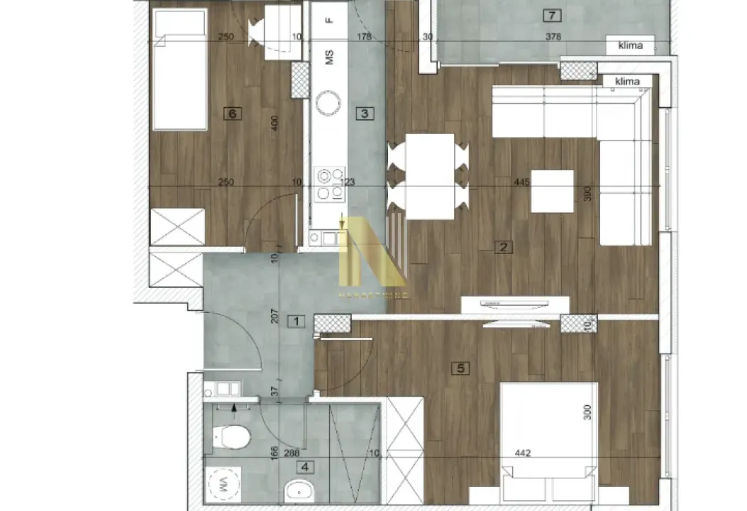 Prodaja, trosoban stan, 60m², Bulevar patrijarha Pavla, Novi Sad Sve Podlokacije