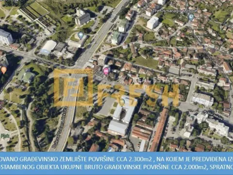 Prodaja,  zemljište, 2300m2, Stara Varoš, Podgorica