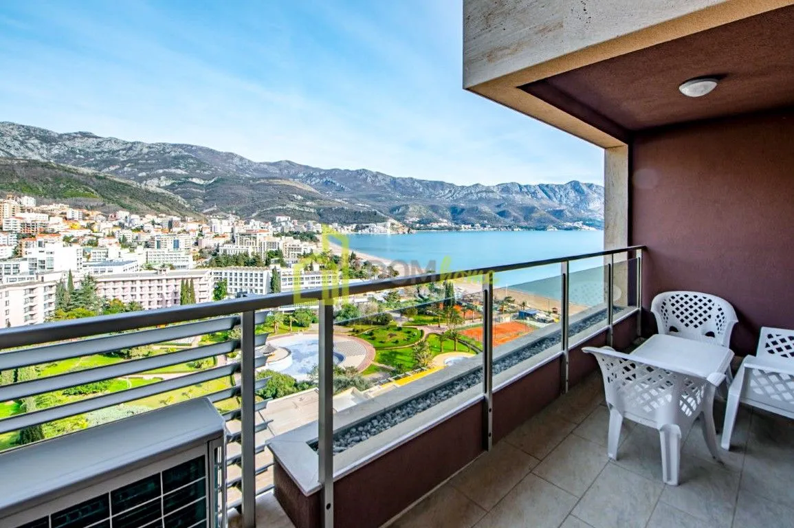 Rent, one bedroom apartment, 44m², Budva, Crna Gora