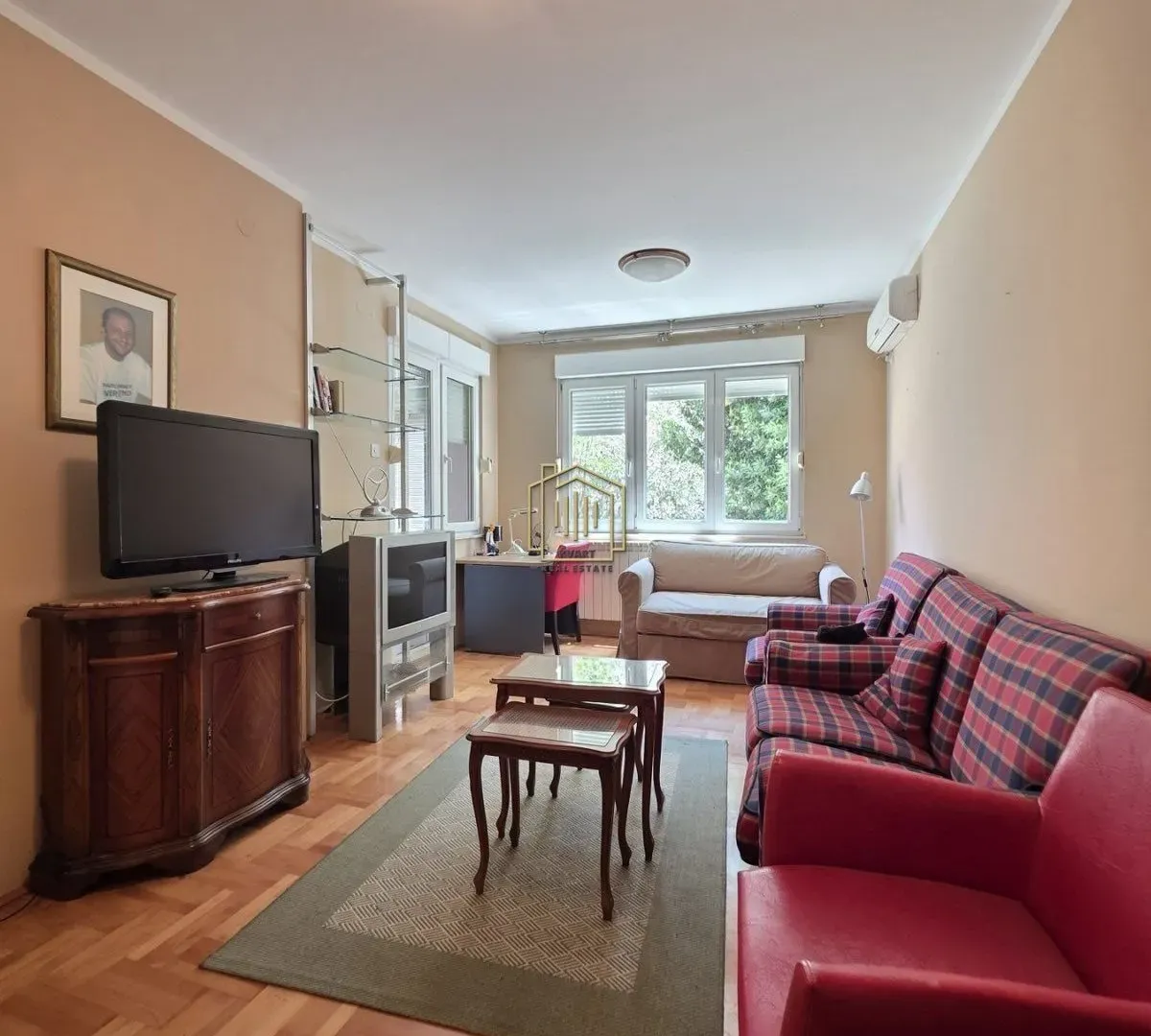 Rent, one bedroom apartment, 40m², Gorica C, Podgorica