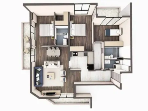 Sale, three bedroom apartment, 113m², Bar, Crna Gora - image 4