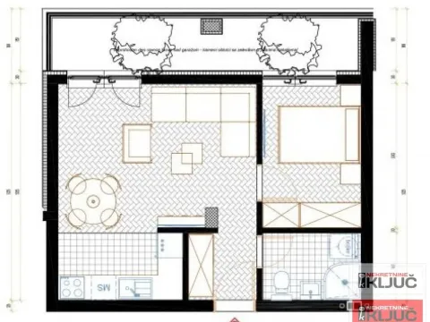 Sale, one bedroom apartment, 37m², Sremska Kamenica, Petrovaradin - image 2