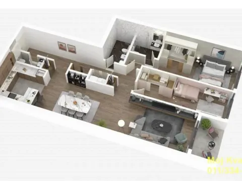 Prodaja, trosoban stan, 122m², Kalenić Pijaca, Vračar Sve Podlokacije - image 3