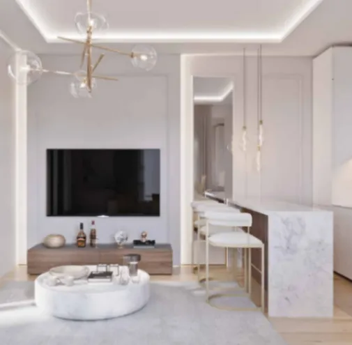 Prodaja, jednosoban stan, 41m², Prčanj, Kotor