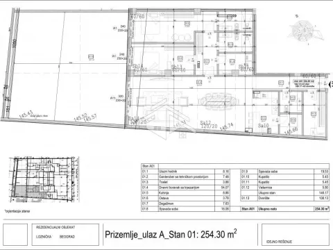 Prodaja, stan, 254m², Kalenić Pijaca, Vračar Sve Podlokacije - image 2