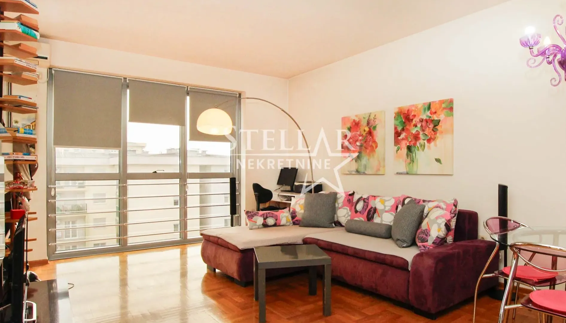 Izdavanje, jednosoban stan, 54m², Tuški Put, Podgorica