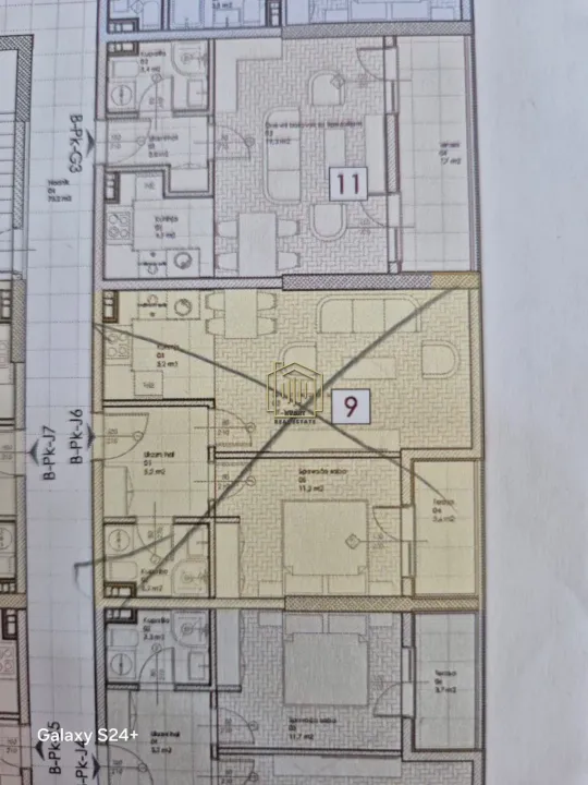 Prodaja, jednosoban stan, 47m², Zabjelo, Podgorica