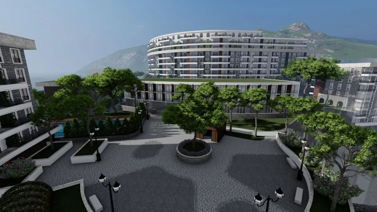 Sale, one bedroom apartment, 49m², Bečići, Budva